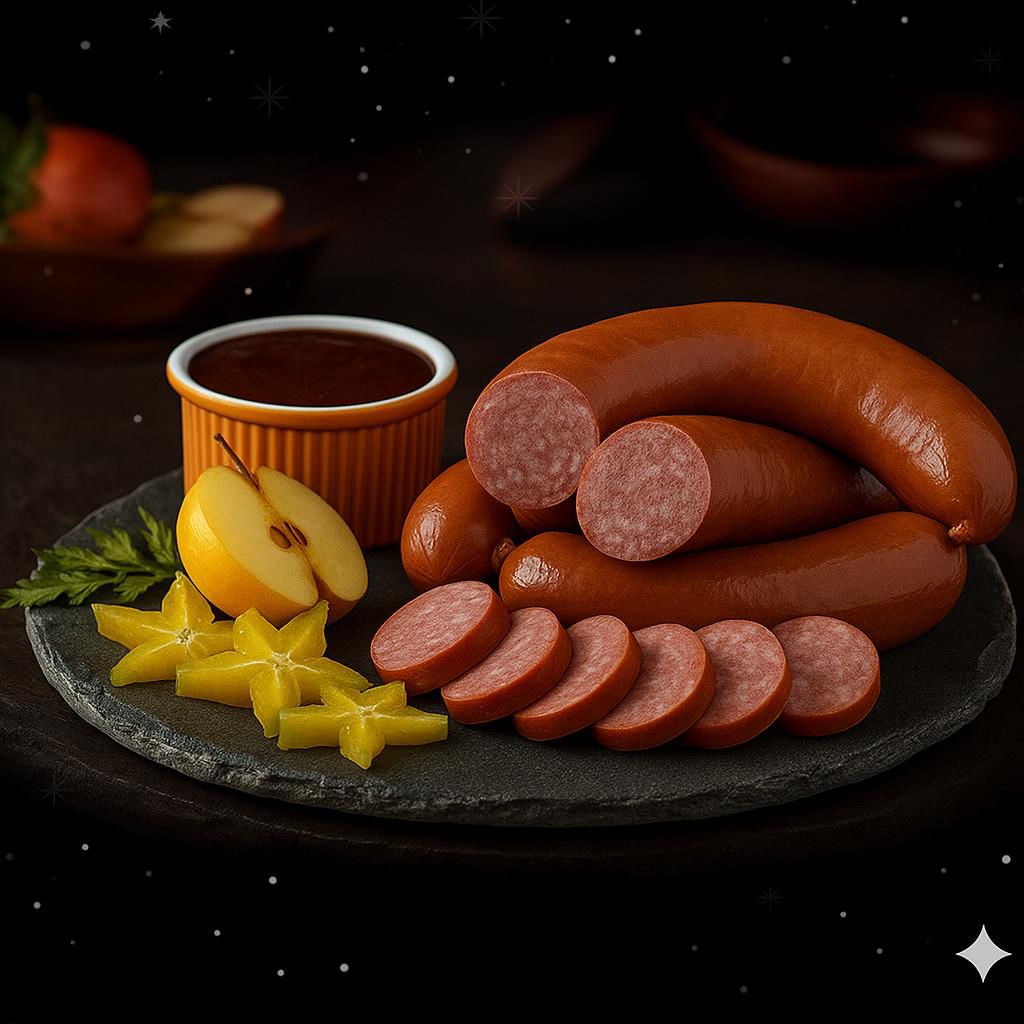 CHORIZO DE CERDO AHUMADO X LIBRA